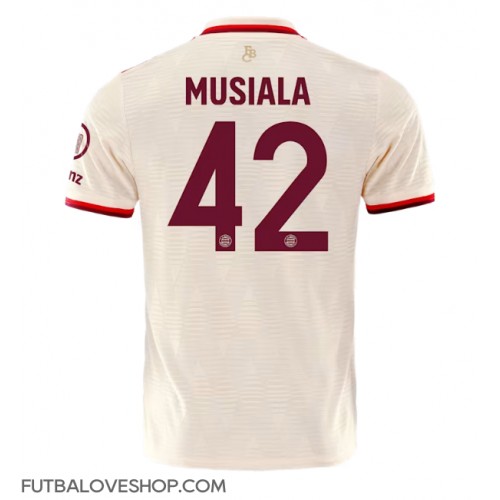 Dres Bayern Munich Jamal Musiala #42 Tretina 2024-25 Krátky Rukáv